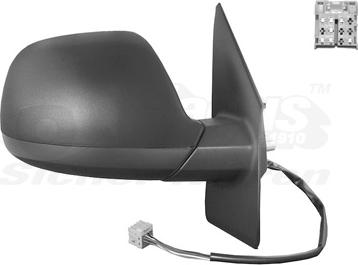 Van Wezel 5790806 - Outside Mirror onlydrive.pro