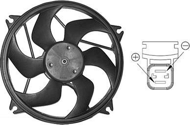 Van Wezel 0904746 - Fan, radiator onlydrive.pro