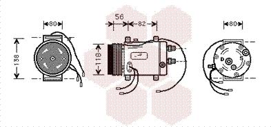 Van Wezel 0300K029 - Kompressor,kliimaseade onlydrive.pro