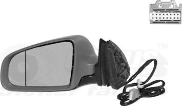 Van Wezel 0325817 - Outside Mirror onlydrive.pro