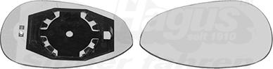 Van Wezel 1624837 - Mirror Glass, outside mirror onlydrive.pro