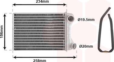 Van Wezel 17006242 - Soojusvaheti,salongiküte onlydrive.pro