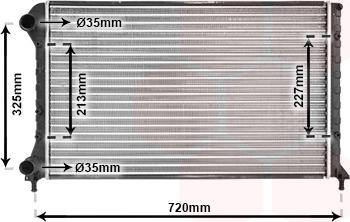 Van Wezel 17002261 - Radiator, engine cooling onlydrive.pro