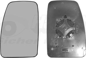 Van Wezel 3799835 - Mirror Glass, outside mirror onlydrive.pro