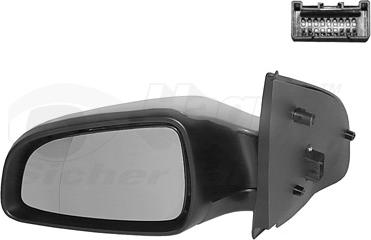 Van Wezel 3745817 - Outside Mirror onlydrive.pro