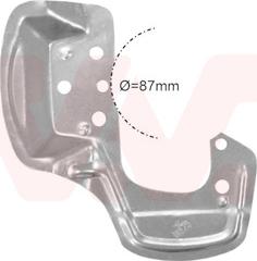 Van Wezel 3776372 - Splash Panel, guard, brake disc onlydrive.pro