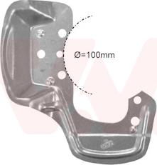 Van Wezel 3778372 - Отражатель, защита, тормозной диск onlydrive.pro