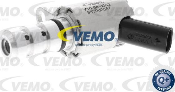 Vemo V10-54-0002 - Eļļas spiediena uzturēšanas vārsts onlydrive.pro