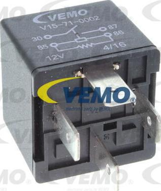 Vemo V15-71-0002 - Relejs, Darba strāva onlydrive.pro