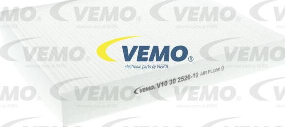 Vemo V10-30-2526-1 - Suodatin, sisäilma onlydrive.pro