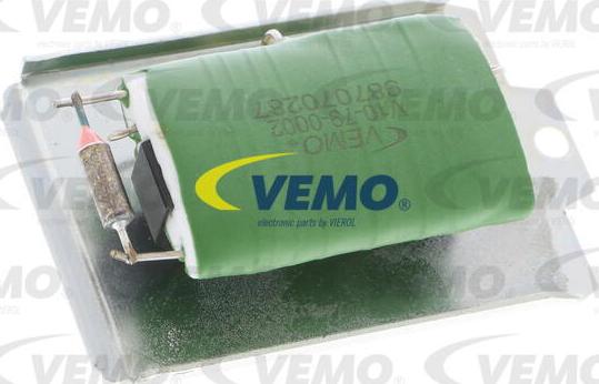 Vemo V10-79-0002 - Regulator, passenger compartment fan onlydrive.pro