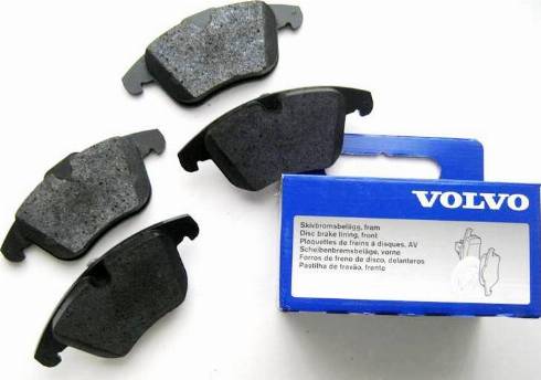 Volvo 30793857 - Тормозные колодки, дисковые, комплект onlydrive.pro