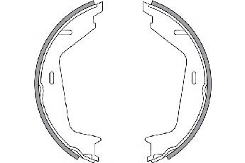 Volvo 274504 - Brake Shoe Set, parking brake onlydrive.pro