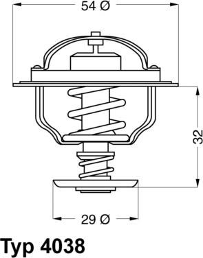 WAHLER 403881D - Termostaatti, jäähdytysneste onlydrive.pro