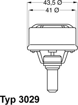 WAHLER 3029.89 - Термостат охлаждающей жидкости / корпус onlydrive.pro