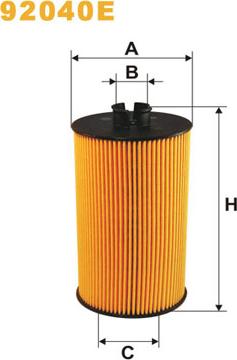 WIX Filters 92040E - Õlifilter onlydrive.pro