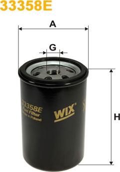 WIX Filters 33358E - Kütusefilter onlydrive.pro