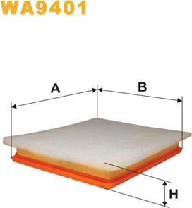 WIX Filters WA9401 - Õhufilter onlydrive.pro