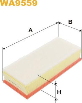 WIX Filters WA9559 - Õhufilter onlydrive.pro