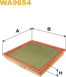 WIX Filters WA9654 - Ilmansuodatin onlydrive.pro