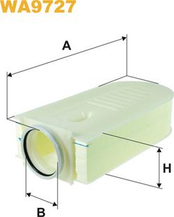 WIX Filters WA9727 - Õhufilter onlydrive.pro