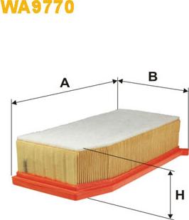 WIX Filters WA9770 - Õhufilter onlydrive.pro