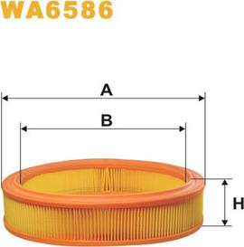 WIX Filters WA6586 - Õhufilter onlydrive.pro