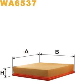 WIX Filters WA6537 - Ilmansuodatin onlydrive.pro