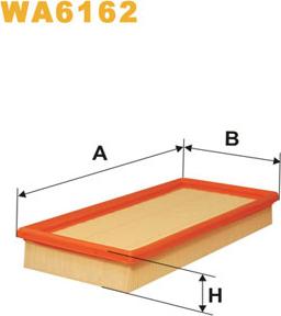 WIX Filters WA6162 - Ilmansuodatin onlydrive.pro