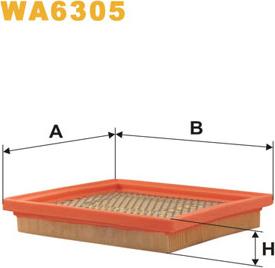 WIX Filters WA6305 - Õhufilter onlydrive.pro