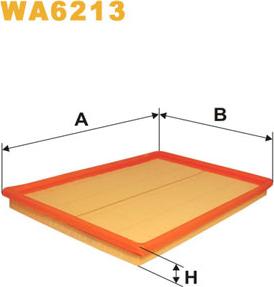 WIX Filters WA6213 - Ilmansuodatin onlydrive.pro