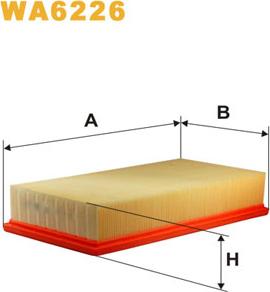 WIX Filters WA6226 - Oro filtras onlydrive.pro