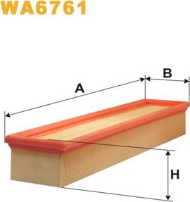 WIX Filters WA6761 - Õhufilter onlydrive.pro