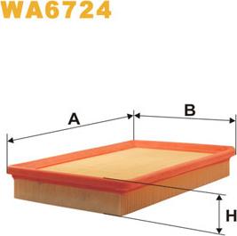 WIX Filters WA6724 - Ilmansuodatin onlydrive.pro