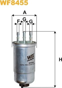 WIX Filters WF8455 - Degvielas filtrs onlydrive.pro