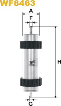 WIX Filters WF8463 - Fuel filter onlydrive.pro