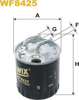 WIX Filters WF8425 - Degvielas filtrs onlydrive.pro