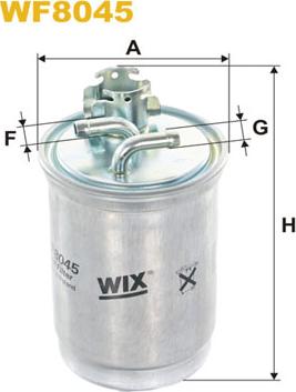 WIX Filters WF8045 - Fuel filter onlydrive.pro
