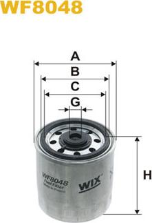 WIX Filters WF8048 - Polttoainesuodatin onlydrive.pro