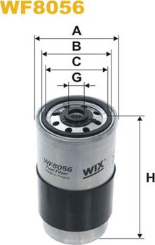 WIX Filters WF8056 - Fuel filter onlydrive.pro