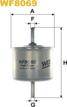 WIX Filters WF8069 - Fuel filter onlydrive.pro