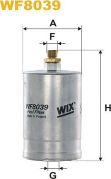 WIX Filters WF8039 - Polttoainesuodatin onlydrive.pro