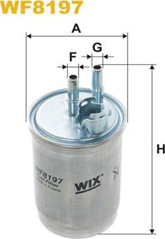 WIX Filters WF8197 - Fuel filter onlydrive.pro