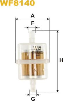 WIX Filters WF8140 - Fuel filter onlydrive.pro