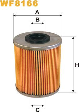 WIX Filters WF8166 - Fuel filter onlydrive.pro