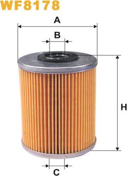 WIX Filters WF8178 - Fuel filter onlydrive.pro
