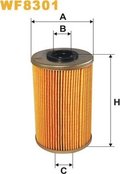 WIX Filters WF8301 - Kütusefilter onlydrive.pro