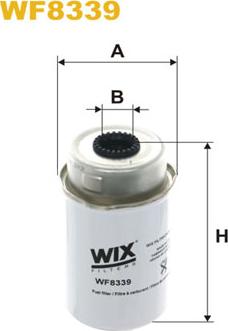 WIX Filters WF8339 - Kuro filtras onlydrive.pro