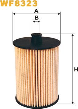 WIX Filters WF8323 - Polttoainesuodatin onlydrive.pro