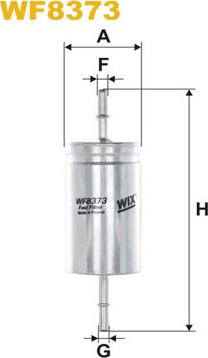 WIX Filters WF8373 - Kütusefilter onlydrive.pro